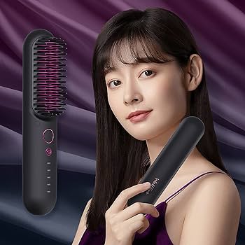 2wayスタイリング 軽量 マイナスイオン コードレスヒートブラシ 楽天市場】ヒートブラシ ブラシアイロン コードレス ストレート